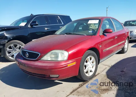 2002 Mercury Sable Ls Premium from USA, damaged, VIN 1MEFM55S92G600854